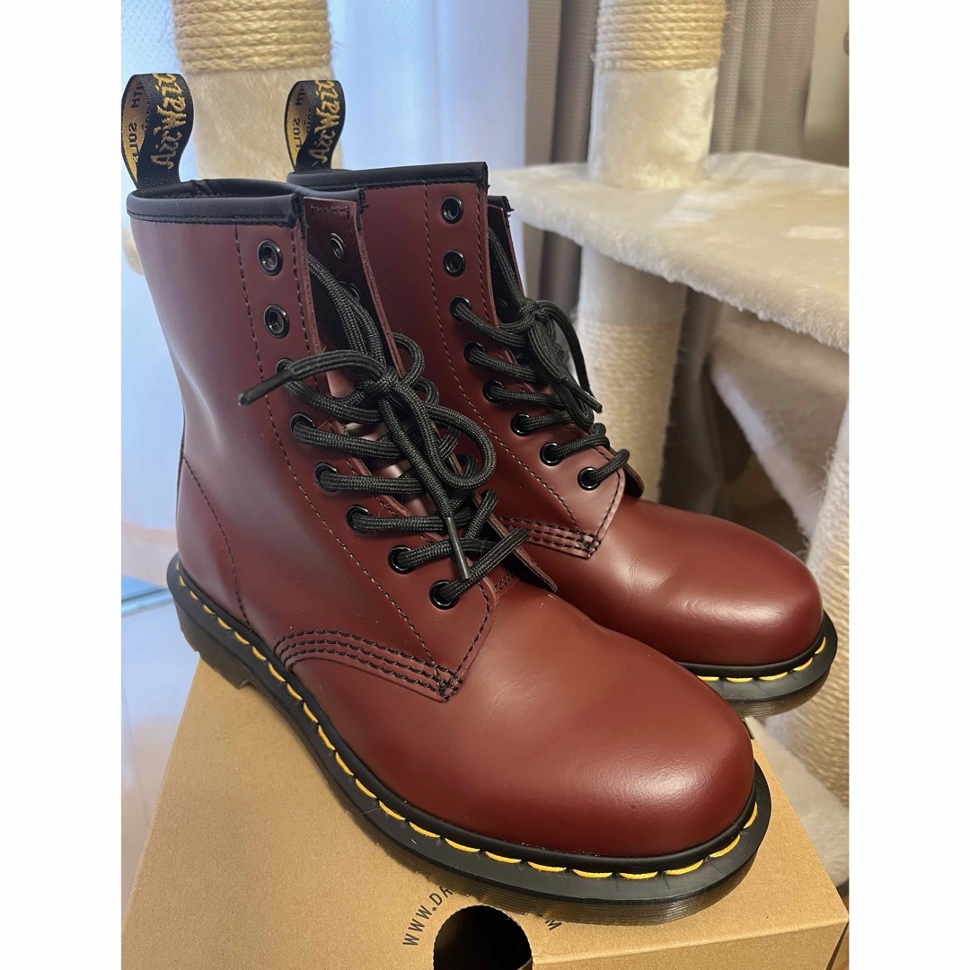 Dr.Martens(ドクターマーチン)のDr.Martens 1460 8ホール UK5(24cm相当) レッド レディースの靴/シューズ(ブーツ)の商品写真