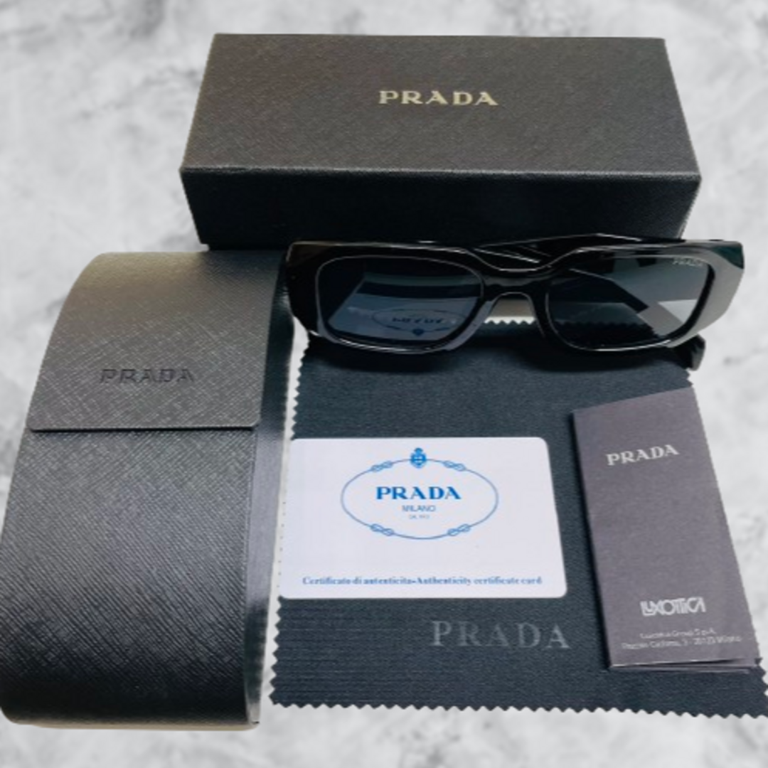 公認ストア PRADA プラダ サングラス 新品 未使用 PR17WS ブラック