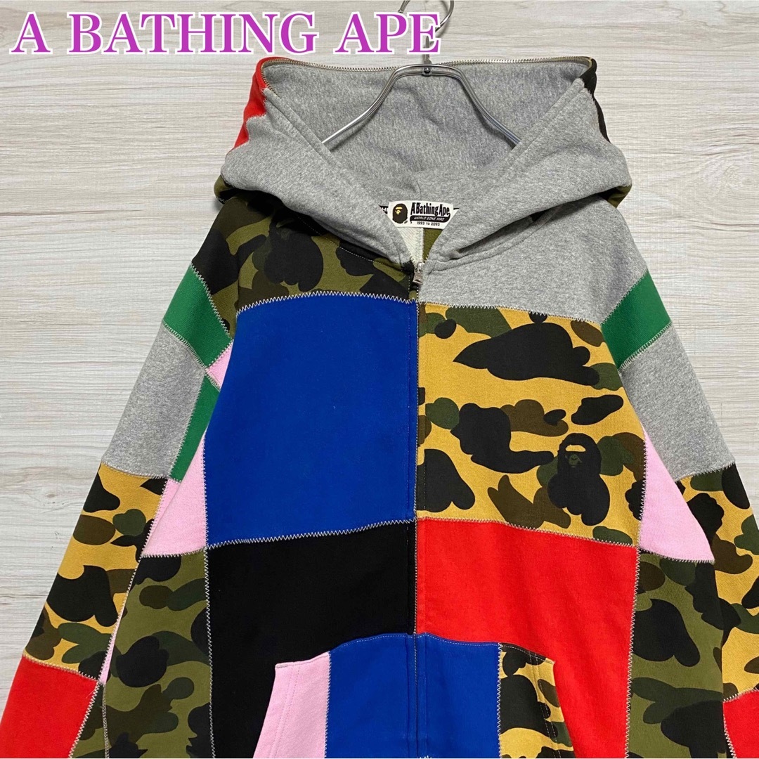 A BATHING APE - 【希少デザイン】アベイシングエイプ パーカ 2XL