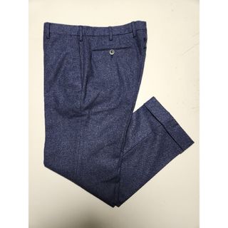 ジーティーアー(G.T.A)の【美品】GTA　BEAMS F別注　LANAWOOL 　ネイビー　48　秋冬(スラックス)