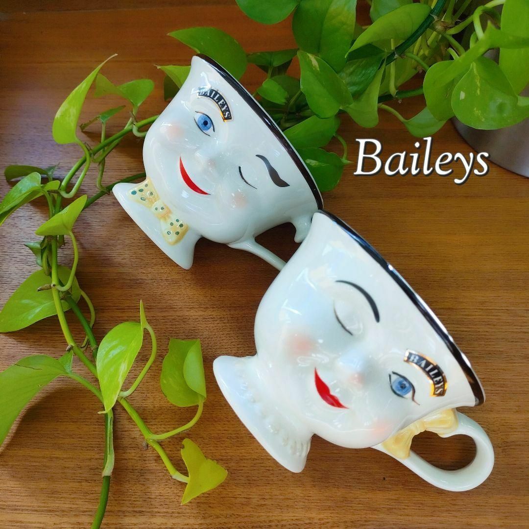 Baileys★ ベイリーズ フェイスカップ 美品 希少 廃盤 イエロー リボン