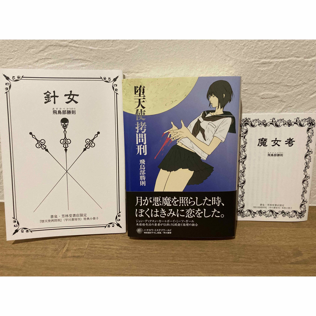 【y様】堕天使拷問刑 有償特典付き 魔女考 針女 新品 未読本 エンタメ/ホビーの本(文学/小説)の商品写真