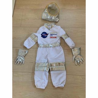 宇宙飛行士　ハロウィン　100 宇宙服　コスプレ　3才　4才　5才(その他)