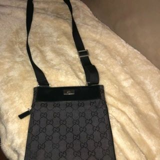 グッチ(Gucci)の■ 希少モデル■ グッチ ミニショルダーバッグ サコッシュ GG柄 金具(ショルダーバッグ)