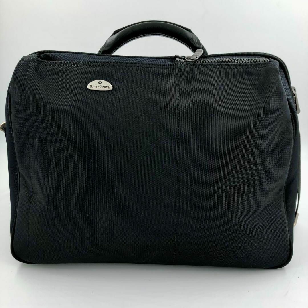 Samsonite(サムソナイト)のサムソナイト ビジネスバッグ ブリーフケース ブラック ナイロン 2way メンズのバッグ(ビジネスバッグ)の商品写真