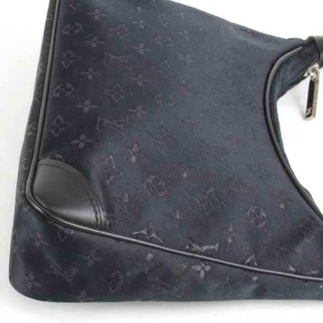 美品『USED』 LOUIS VUITTON ルイ・ヴィトン リトルブローニュ M92142 ハンドバッグ モノグラムサテン ブラック【中古】