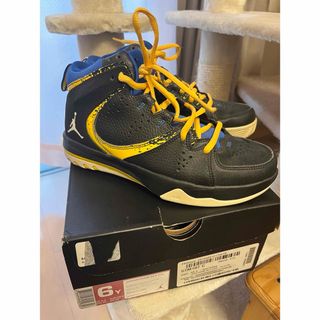 ジョーダン(Jordan Brand（NIKE）)のジョーダン JORDAN ブラック BOYS US6Y（24cm）(スニーカー)