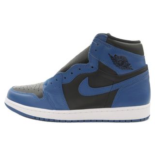 ナイキ(NIKE)のNIKE ナイキ AIR JORDAN1 RETRO OG DARK MARINA BLUE エアジョーダン1 レトロ ダークマリーナ ハイカットスニーカー 555088-404 US10.5/28.5cm ブルー/ブラック(スニーカー)