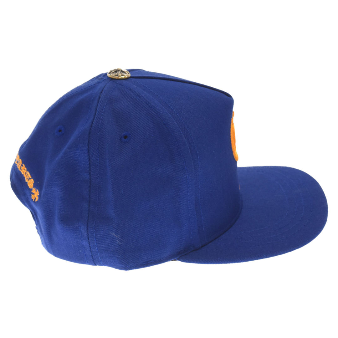 Chrome Hearts(クロムハーツ)のCHROME HEARTS クロムハーツ CH BASEBALL TRUCKER CAP CHロゴ刺繍 ベースボールキャップ 帽子 ブルー/オレンジ メンズの帽子(キャップ)の商品写真
