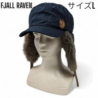 FJALL RAVEN - 【美品】フェールラーベン FJALL RAVEN ウッズマン キャップ ファーL