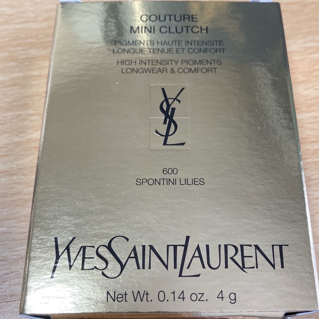 Yves Saint Laurent(イヴサンローラン)のイヴサンローラン⭐︎アイシャドウ⭐︎クチュールミニクラッチ　600 コスメ/美容のベースメイク/化粧品(アイシャドウ)の商品写真