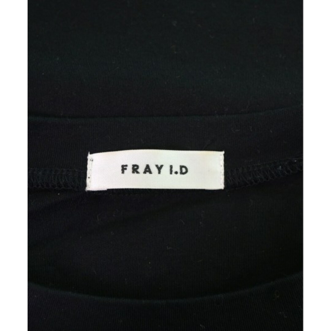 FRAY I.D(フレイアイディー)のFRAY I.D フレイアイディー Tシャツ・カットソー ONE 黒 【古着】【中古】 レディースのトップス(カットソー(半袖/袖なし))の商品写真