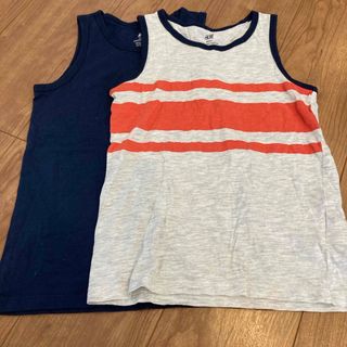 エイチアンドエム(H&M)のH&M タンクトップ2枚セット(Tシャツ/カットソー)