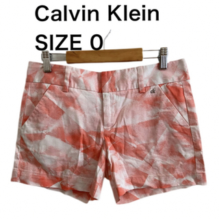 シーケーカルバンクライン(ck Calvin Klein)のCalvin Klein カルバンクライン ショーツ パンツ ピンク ゴルフ 0(ショートパンツ)