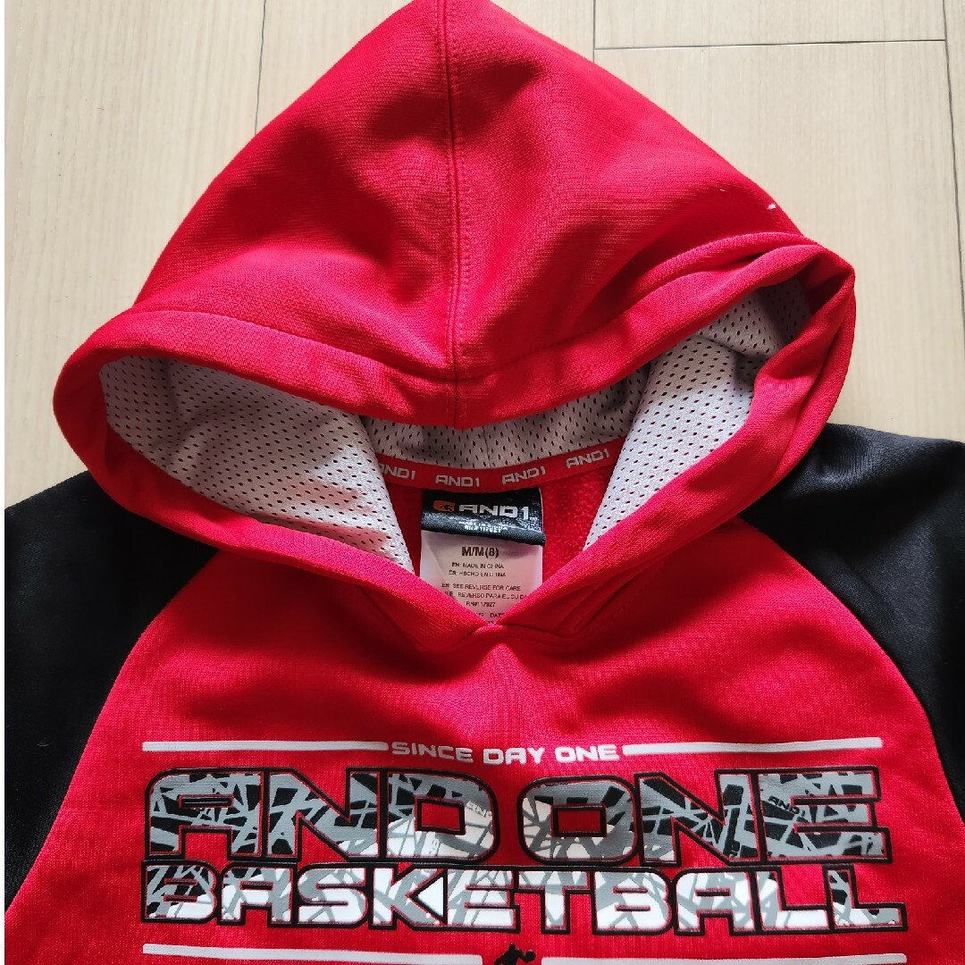 And1(アンドワン)のAND1 キッズパーカー スポーツ/アウトドアのスポーツ/アウトドア その他(バスケットボール)の商品写真