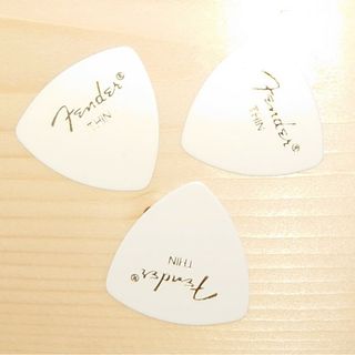 フェンダー(Fender)のFender346 Thin White【3枚】(その他)