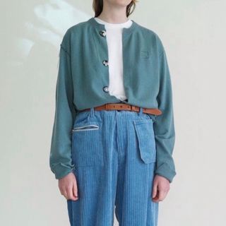 SUNSEA - 20aw stein KID MOHAIR CARDIGAN Greenの通販 by yonce's