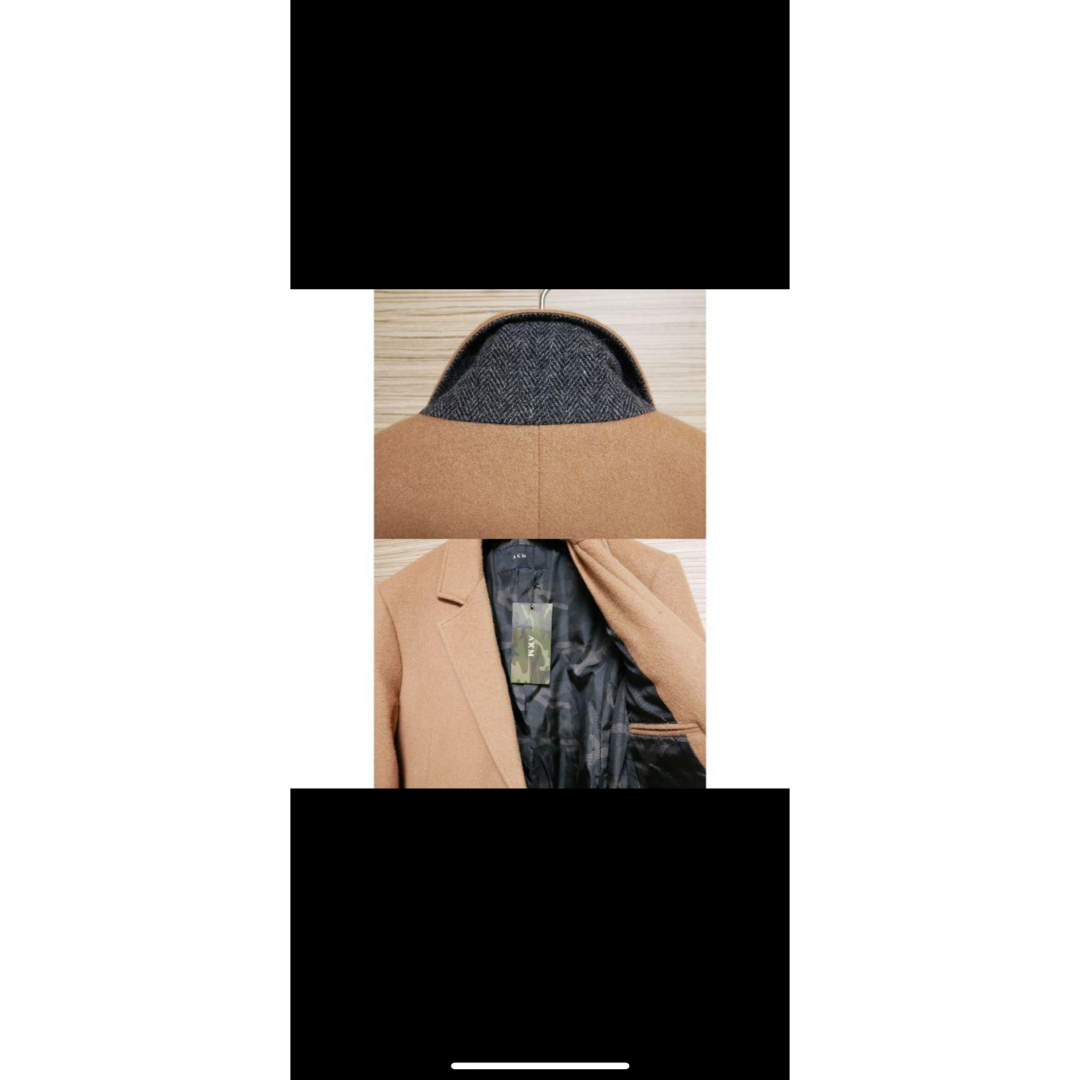 AKM(エイケイエム)のAKM チェスターコート ウールカシミヤ gossip別注 メンズのジャケット/アウター(チェスターコート)の商品写真
