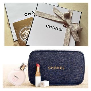 シャネル(CHANEL)のシャネル エッセンシャルセット ホリデー CHANEL クリスマスコフレ ギフト(コフレ/メイクアップセット)