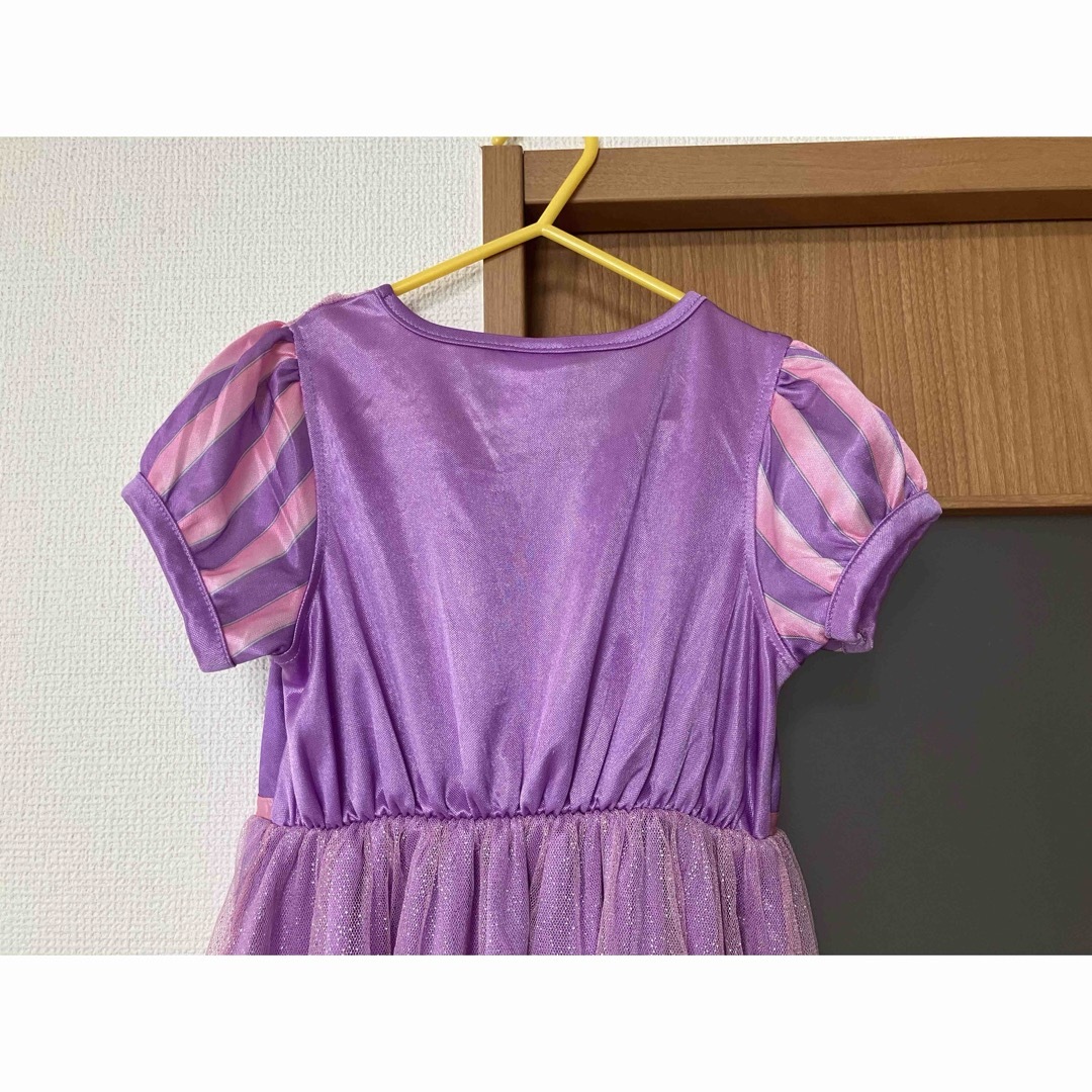 コストコ(コストコ)のプリンセスドレス　ラプンツェル　中古 キッズ/ベビー/マタニティのキッズ服女の子用(90cm~)(ワンピース)の商品写真