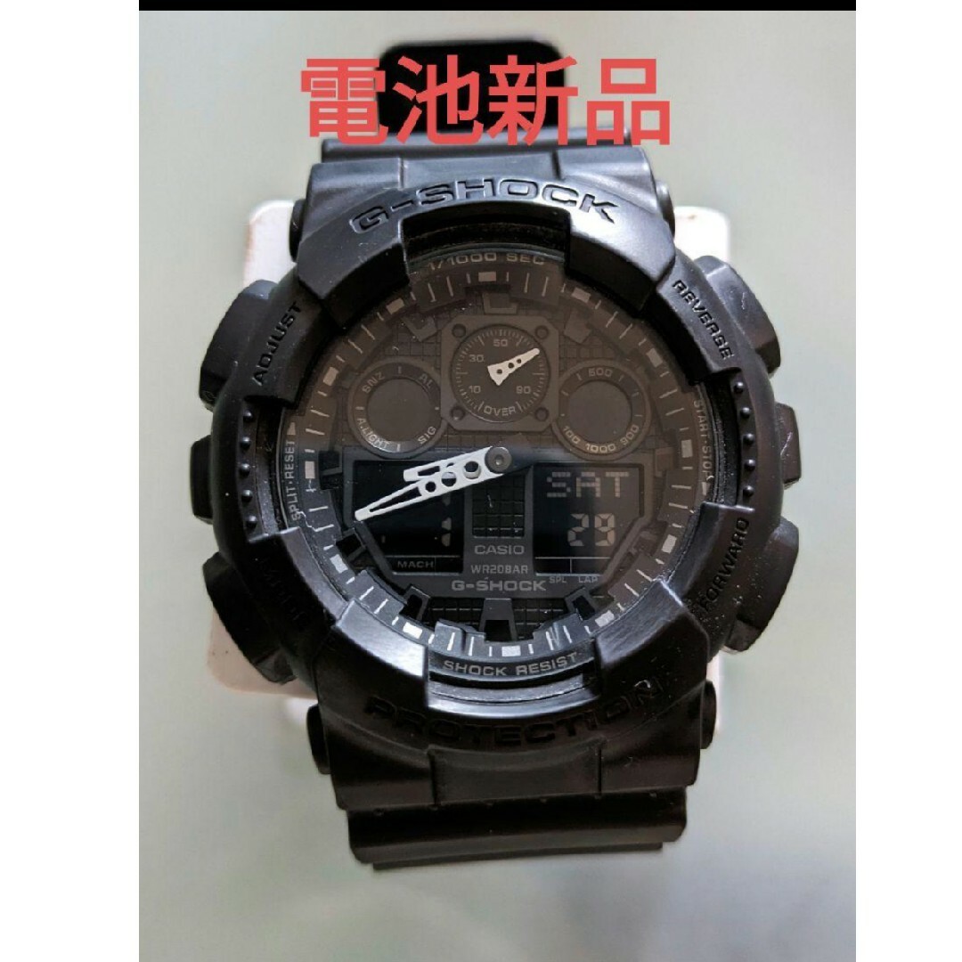 G-SHOCK 電池新品 GA-100-1A1JF g-shock カシオ