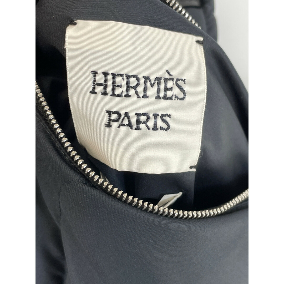 Hermes(エルメス)のエルメス 【美品/国内正規】セリエボタン ボルデュックチェック リバーシブル ロングダウン 34 レディースのジャケット/アウター(ダウンベスト)の商品写真