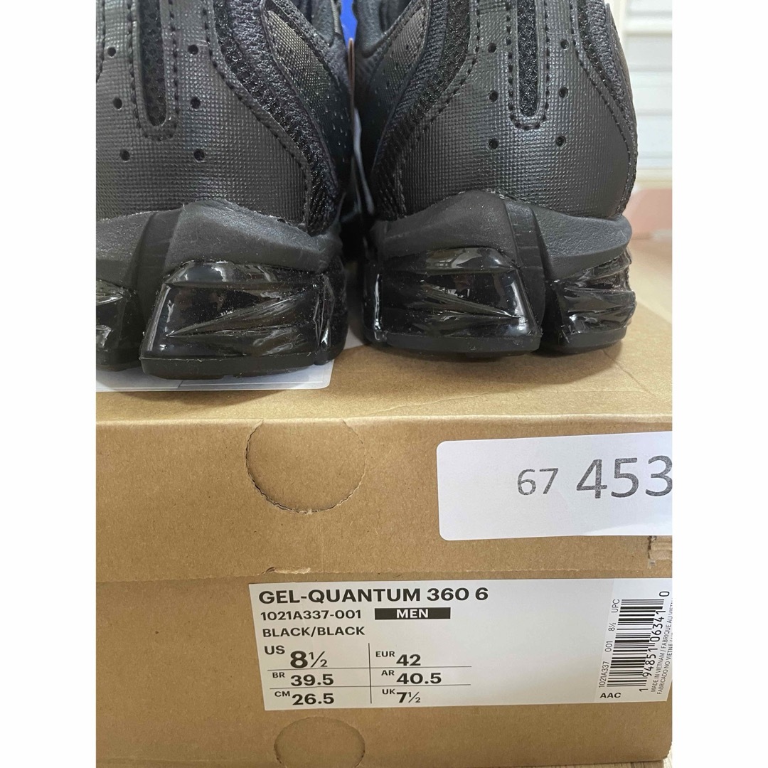 asics(アシックス)の新品ASICS GEL-Quantum 360 6 ブラック　26.5cm メンズの靴/シューズ(スニーカー)の商品写真
