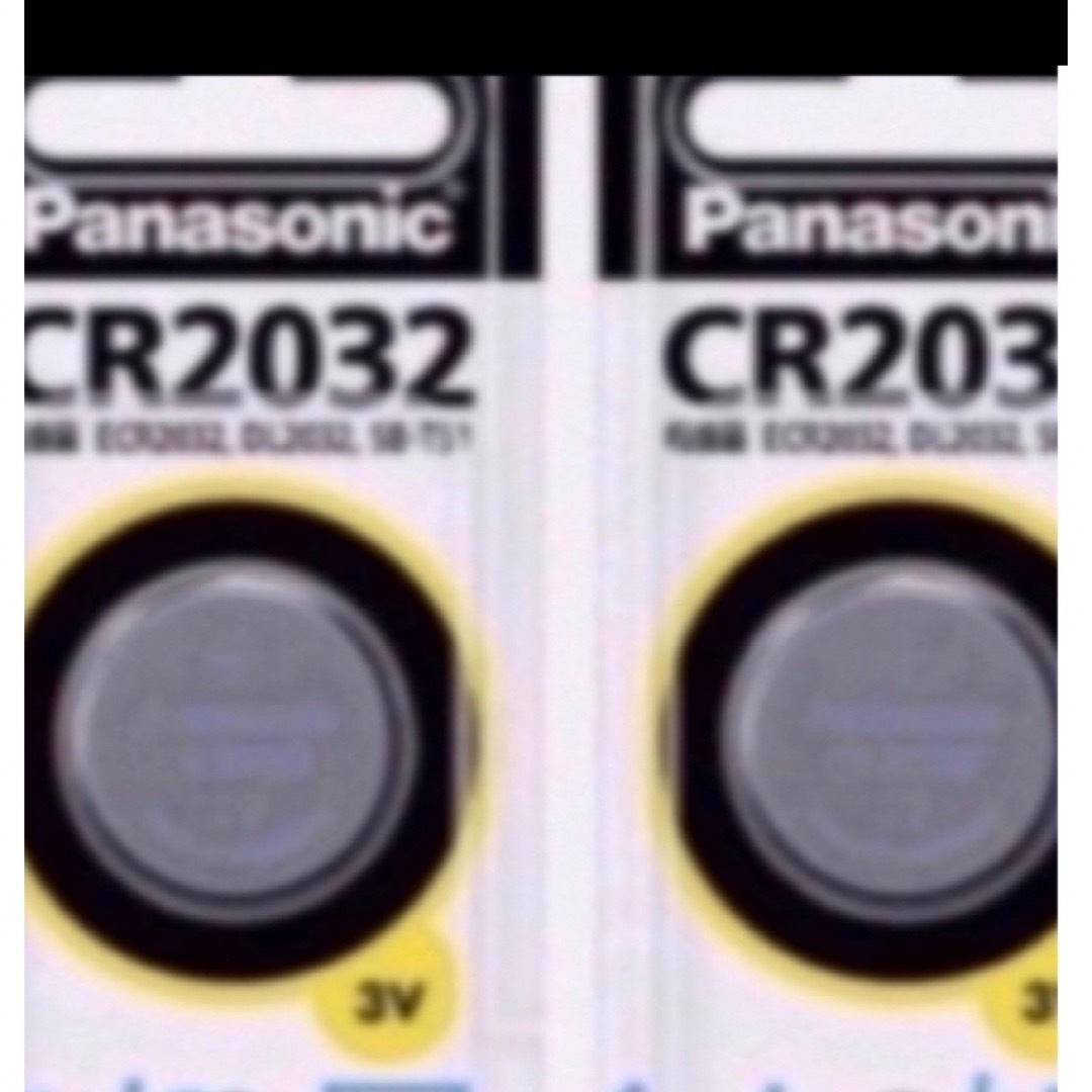 Panasonic(パナソニック)のボタン電池 CR2032パナソニック2個セットPanasonic　純正 スマホ/家電/カメラのスマホ/家電/カメラ その他(その他)の商品写真