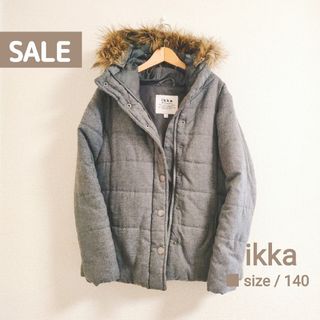 イッカ(ikka)の●SALE　美品　ikka（イッカ）モッズコート　キッズ/140サイズ(コート)