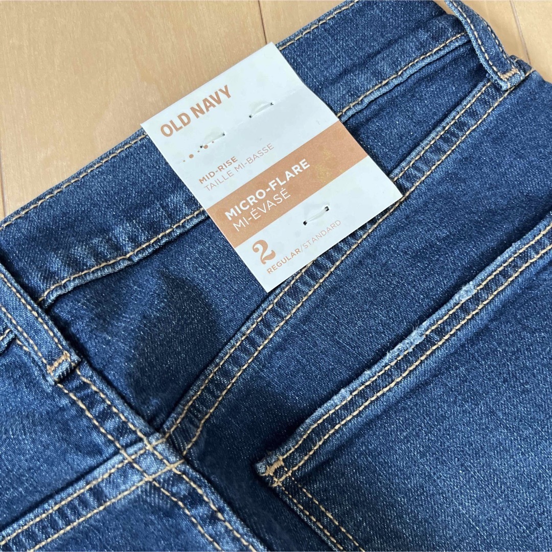 Old Navy(オールドネイビー)のOLD NAVY 新品　ジーンズ　64センチ　ネイビー レディースのパンツ(デニム/ジーンズ)の商品写真