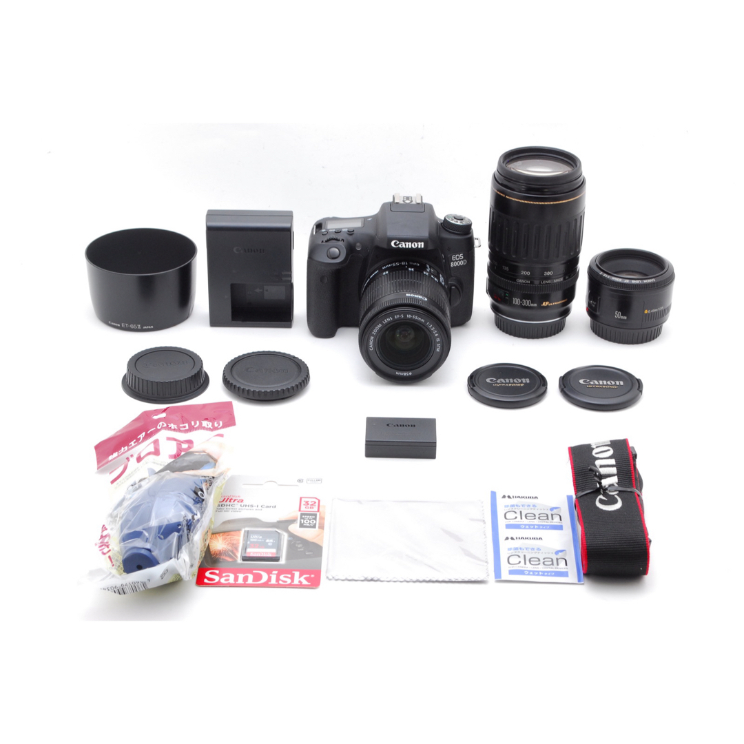 Canon - トリプルレンズ、高機能搭載でカメラデビューに◎❤️Canon