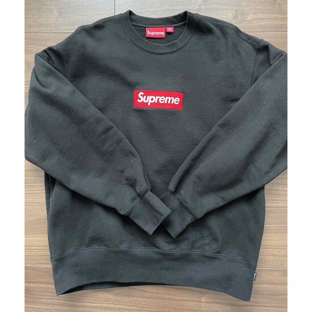 2022 Supreme Box Logo Crewneck Black M 2022 Supreme Box Logo Crewneck Black M