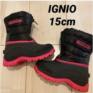 イグニオ(Ignio)のほぼ未使用❤️ 激安IGNIO キッズ スノーブーツグローブ2点セット送料込☆(その他)