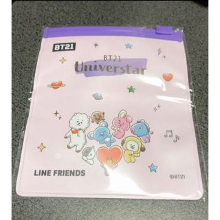 ビーティーイシビル(BT21)のバファリン　数量限定　BT21 ジッパーバッグ　BTS(アイドルグッズ)