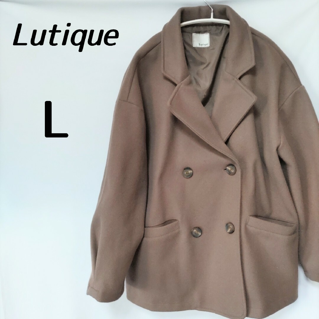 しまむら - 【Lutique】ピーコート 大きめサイズの通販 by チョコ