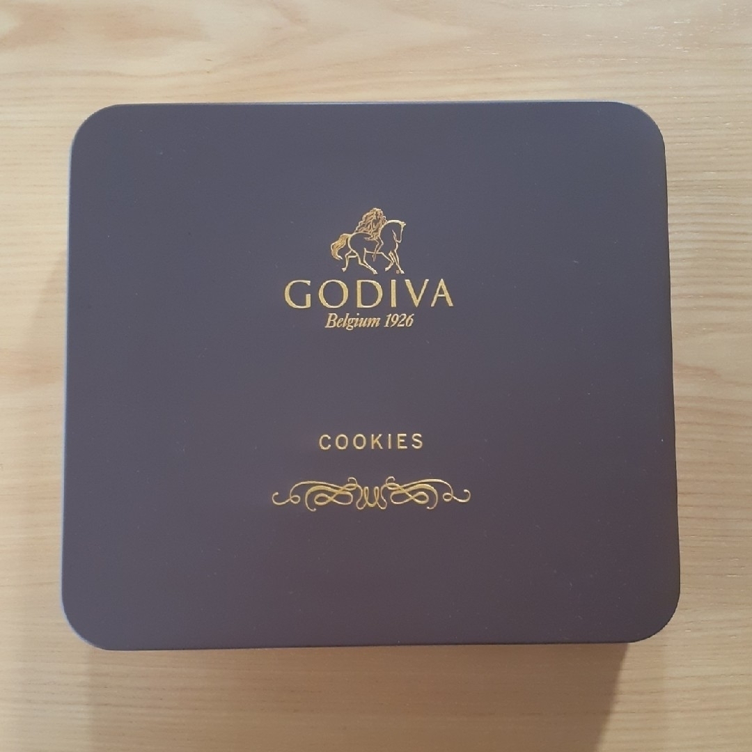 GODIVA(ゴディバ)のGODIVA ゴディバ   空き缶　クッキー缶 エンタメ/ホビーのコレクション(その他)の商品写真