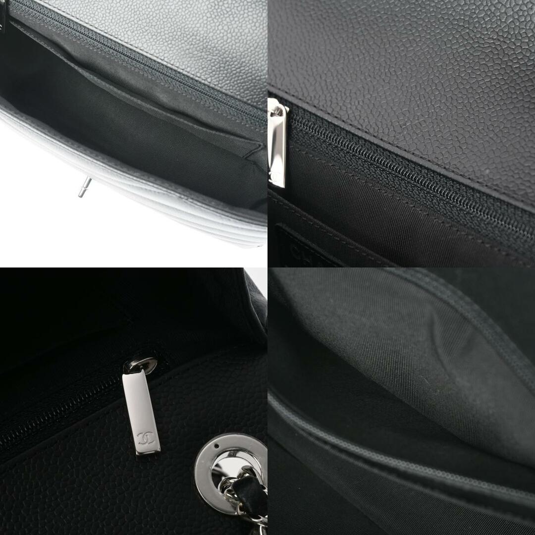 CHANEL(シャネル)のシャネル Vステッチ チェーンショルダー 25cm ショルダーバッグ 黒 レディースのバッグ(ショルダーバッグ)の商品写真