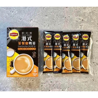 【香港限定】香港Lipton   港式茶餐廳奶茶　19g×10包(茶)