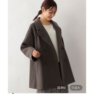 momy様専用　グローバルワーク　軽やかストレッチ衿2wayコート(その他)