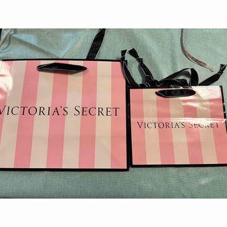 ヴィクトリアズシークレット(Victoria's Secret)のVICTORIA'S SECRETショップ袋 2枚新品(ショップ袋)