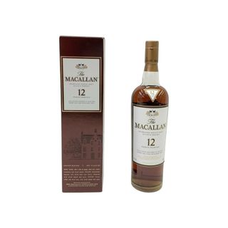 〇〇The MACALLAN マッカラン ハイランド シングルモルト スコッチウイスキー シェリー オーク カスク 12年 旧ボトル 40％ 700ml(ウイスキー)