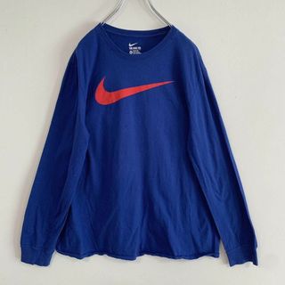 NIKE ナイキ ビッグロゴ tee 青×黄 XLsize - medicalcitykidsortho.com