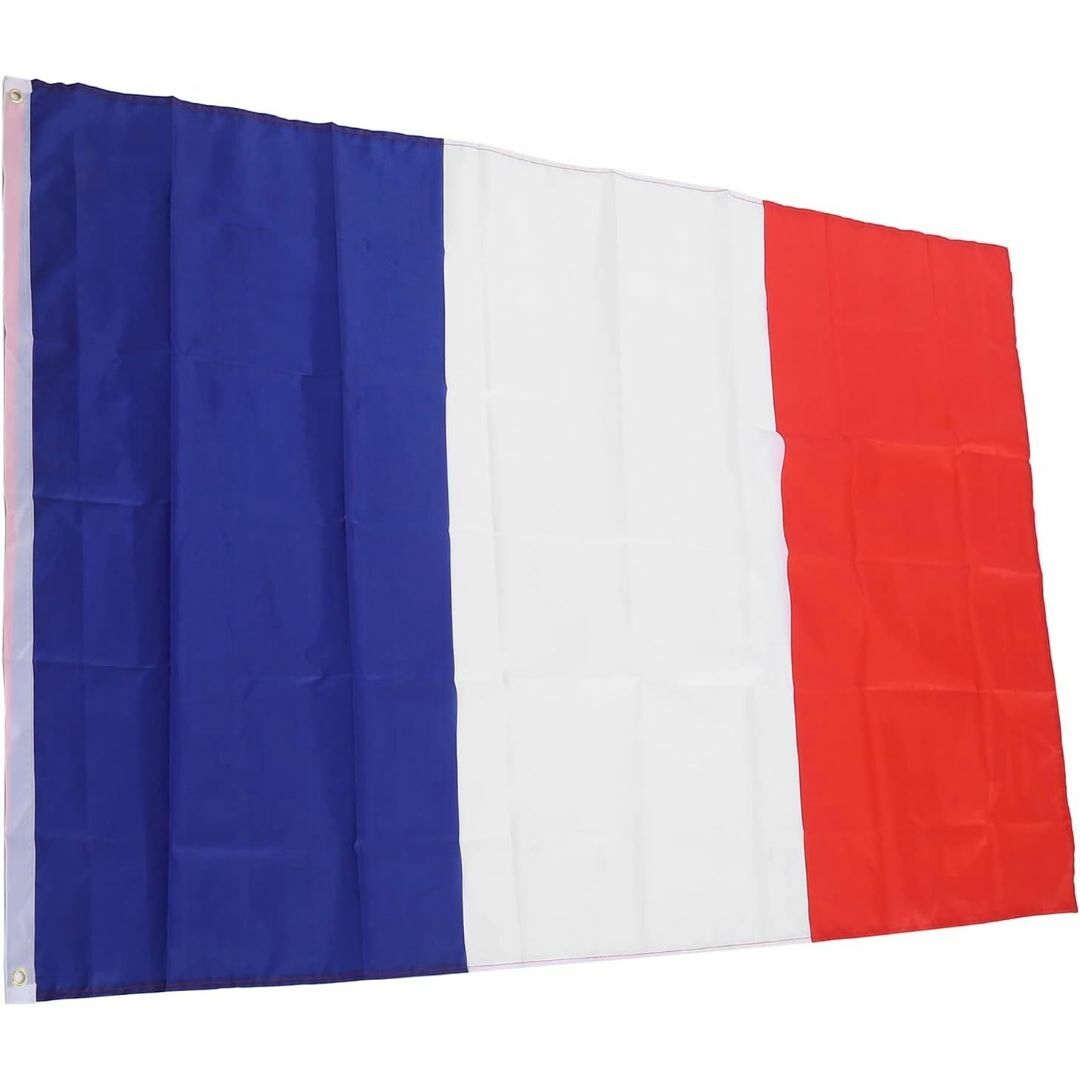 新品　国旗 フランス 大サイズ（150×90ｃｍ）タペストリー　応 スポーツ/アウトドアのサッカー/フットサル(応援グッズ)の商品写真