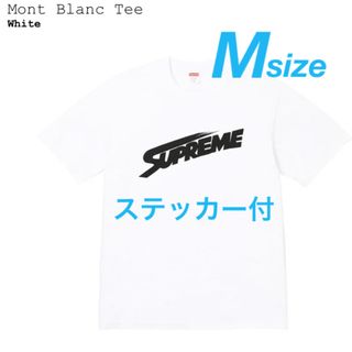 シュプリーム(Supreme)のSupreme Mont Blanc Tee（White）(Tシャツ/カットソー(半袖/袖なし))