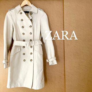 ザラ(ZARA)のZARA I woman ウーマン　トレンチ　ベルト付き(トレンチコート)