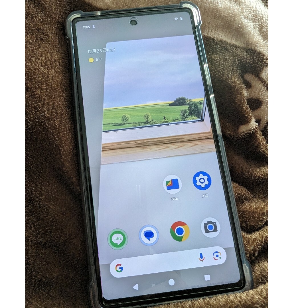 Google Pixel(グーグルピクセル)のGoogle Pixel 6a ホワイト 128GB スマホ/家電/カメラのスマートフォン/携帯電話(スマートフォン本体)の商品写真