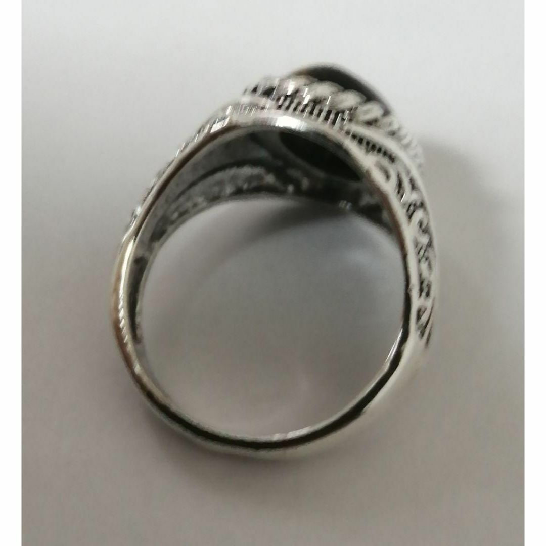 【R121】リング メンズ レディース ターコイズ オレンジ 指輪 18号 レディースのアクセサリー(リング(指輪))の商品写真