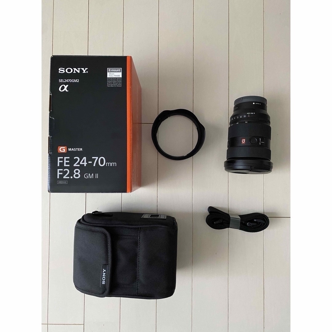 SONY ミラーレス用レンズ FE 24-70F2.8 GM II700mm焦点距離