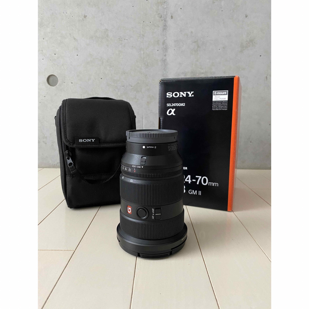 SONY ミラーレス用レンズ FE 24-70F2.8 GM II700mm焦点距離