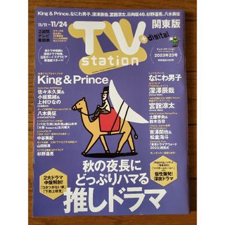 TV station (テレビステーション) 関東版 2023年 11/11号(音楽/芸能)